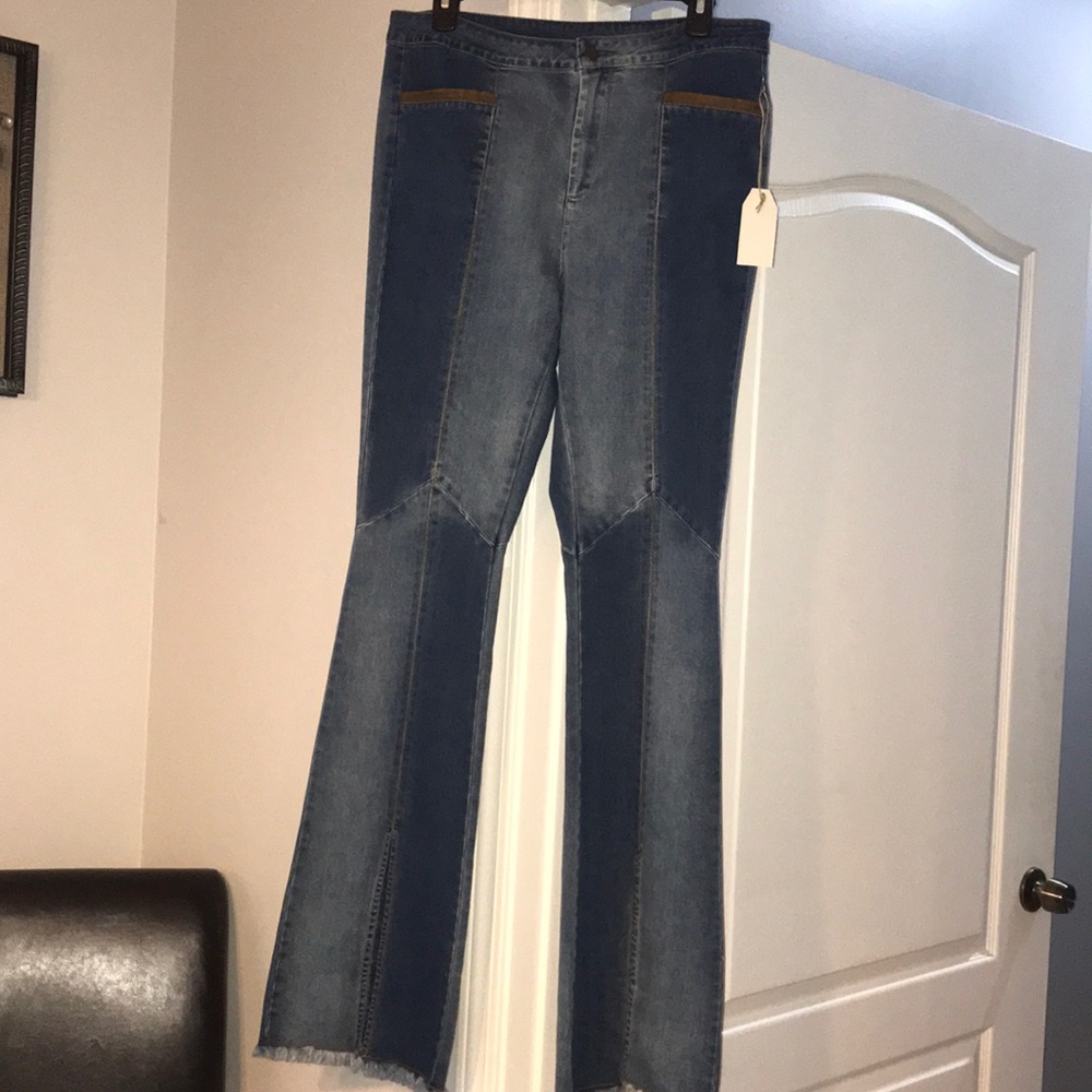 Chrysanthemum Flare Jeans